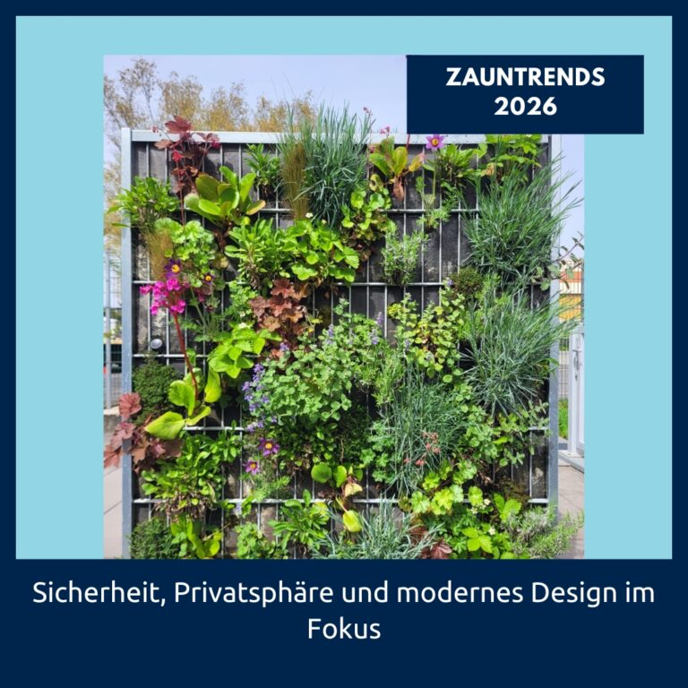 Zauntrends 2026