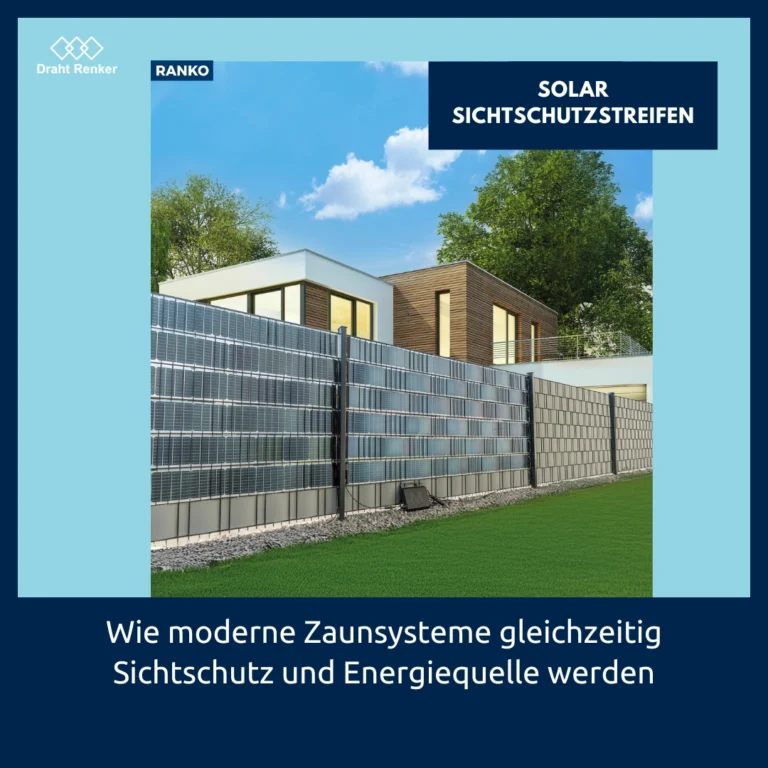 Solar Sichtschutzstreifen